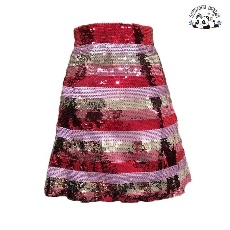 LEZONKIDS - OEM Girls Pink Sequin Dress Kids Ballet Performance Party Dress Evening Party Princess Dress for Kids